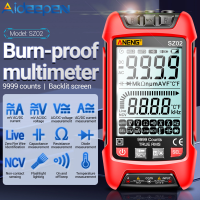 Aideepen SZ01 SZ02มัลติมิเตอร์แบบดิจิตอล9999นับ TRMS AC DC โวลต์มิเตอร์ Amp NCV ความต้านทาน Capacitance Temp เครื่องทดสอบทรานซิสเตอร์