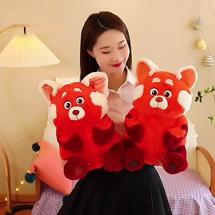 The Story Of Youth Metamorphosis Turns Red Panda Turning Red Plush Toy