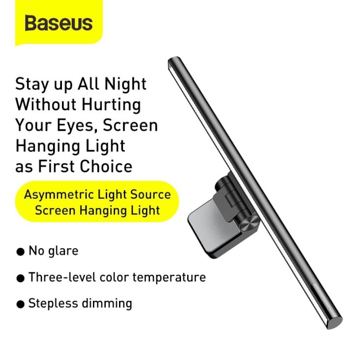 baseus-hanging-lamp-โคมไฟแขวนจอคอม-led-โคมไฟแขวนหน้าจอ-โคมไฟแขวนหน้าจอ-สําหรับอ่านหนังสือ-reading-usb-light