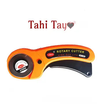 Rotary Cutter Blades 45mm 10 Pack By Alphafix Compatible with notched hole 45mm  rotary cutters easy