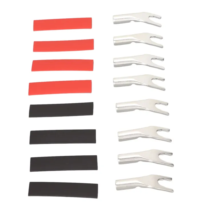 Speaker Y Spade Connector, Easy To Connect Y Spade Plug for DIY Speaker