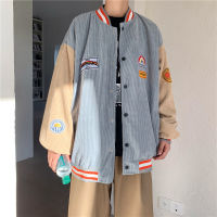 Spot American Retro Casual Cardigan Trendy Baseball Uniform 2022 Design Sense Niche Ins Street Wind Jacket Men And Women