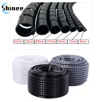 【CW】13510 Meter 83242mm Line Flexible Spiral Cable Organizer Storage Cord Protector Management Cable PE Tube