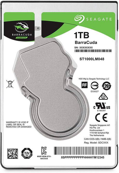 seagate-barracuda-internal-hdd-2-5-1tb-sata-iii-st1000lm048-ฮาร์ดดิสก์-ของแท้-ประกันศูนย์-2ปี