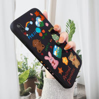 Orico เคสสำหรับ Huawei Y7 2019 Huawei Y7P Y7A Y7 Pro 2019เคสโทรศัพท์ลายการ์ตูนสัตว์ขอบสี่เหลี่ยมปลอกซิลิโคนของเหลวเคสป้องกันกล้องคลุมทั้งหมด