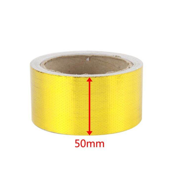 fire-retardant-thermal-exhaust-tape-air-intake-heat-insulation-shield-wrap-reflective-heat-barrier-self-adhesive-engine-for-car-adhesives-tape