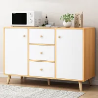 [COD] minimalist sideboard multi-functional locker with door apartment kitchen cupboard tea cabinet shelf