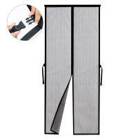 Magnetics Screen Door With Full Frame Magic-Tape Large Instant Patio Door Mesh Curtain Hands Free Fannlady