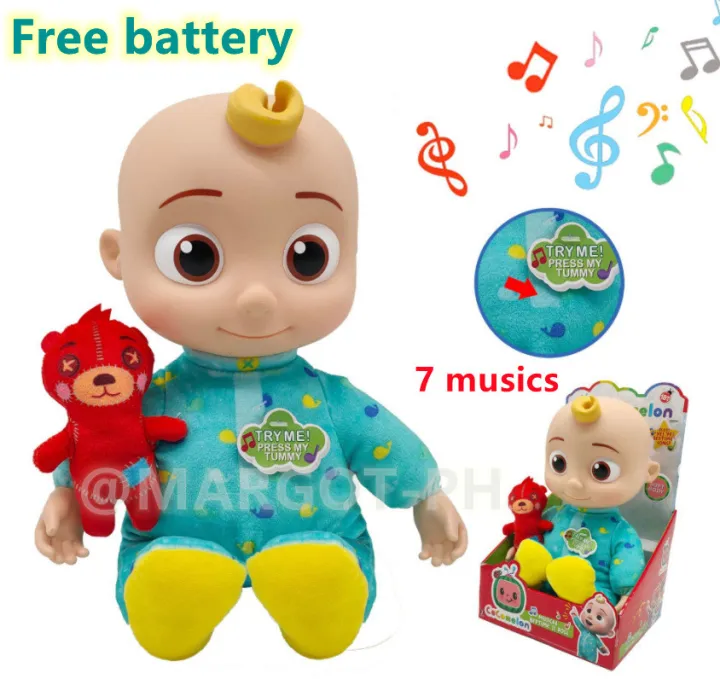 cocomelon musical bedtime jj doll