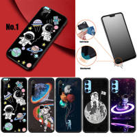 34GV Space Astronaut Moon Stars อ่อนนุ่ม High Quality ซิลิโคน Phone เคสโทรศัพท์ TPU ปก หรับ OPPO A15 A15S A16 A16S A54S A53 A32 A53S A55 A56 A54 A76 A8 A31 A92 A72 A52 A92S A93 A94 A96 A77 A57 A17 R9 R9S F1 Plus