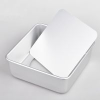 6/8/10 Inch Removable Bottom Square Cake Baking Pan Non-Stick Tray Pie Pizza Bread Cake Mold Cake Dishes Tray Bakeware Tools Bag Accessories