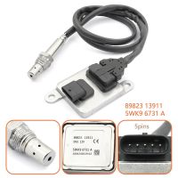 Car NOX Sensor Silver Car NOX Sensor 5WK96731A 89823-13912 89823-13911 for NPR NPR-HD NQR Reach 2010-2016 Nitrogen Oxide Sensor