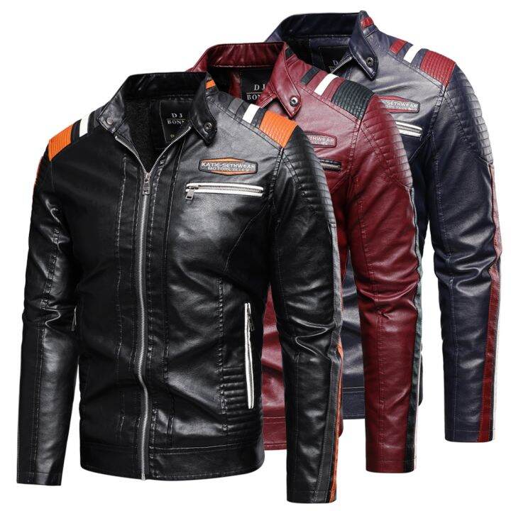 zzooi-men-2022-autumn-new-brand-casual-motor-biker-distressed-leather-jacket-coat-men-winter-outwear-vintage-faux-leather-jacket-men