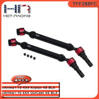 Hot Racing อุปกรณ์เสริมอัพเกรด Heavy Duty splined Star Drive Axle Kit สำหรับ110 arrma 4X4 4C ยานพาหนะ