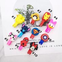 3D Cute Super Hero Cable Winder Organizer Wire Protector Holder Cover for Earphone USB Charging Wire
