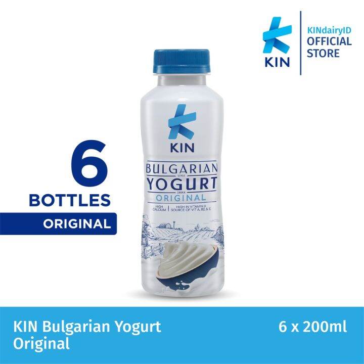 KIN BULGARIAN YOGURT / YOGHURTORIGINAL (6 x 200 mL) Lazada Indonesia