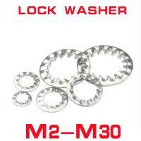 M2 M2.5 M3 M4 M5 M6 M8 M10 M12 M14 - M20 GB861.2 DIN6798J A2-70 304 Stainless Steel Internal Toothed Serrated Lock Washer Gasket