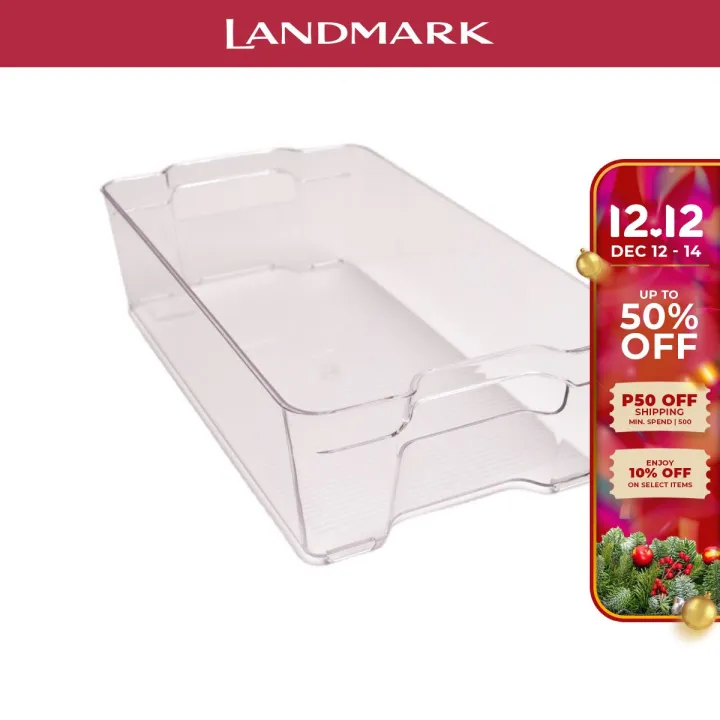 LANDMARK 1511 ACRYLIC KITCHEN ORGANIZER 37.5x21.5x10 Lazada PH