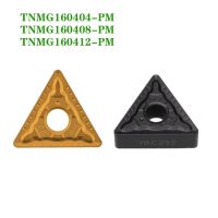 10PCS TNMG160404 TNMG160408 TNMG160412 PM YBC251 YBC252 คาร์ไบด์แทรกเครื่องกลึง CNC เครื่องมือกลึงโลหะใบมีด TNMG สําหรับเหล็ก