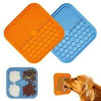 [Big Spade] ซิลิโคนหรูหรา Licking Mat Dog Pet Cat ชามอาหาร Feeder Lick Pad Mat ดูด Platos Para Perros Gatos Hunde Napf ผลิตภัณฑ์