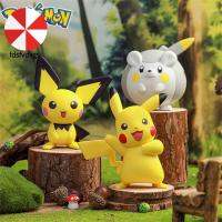 FDSFVDXGS ของขวัญเด็กคุณภาพดีอนิเมะน่ารัก Togedemaru Pichu Alola ภูมิภาค Raichu ตุ๊กตา PVC แอคชั่นฟิกเกอร์ Pikachu