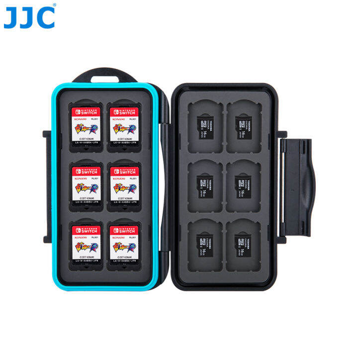 JJC 6 Slots Cfexpress XQD Memory Card Case Carrying Holder Storage