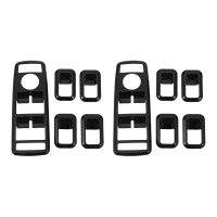 10x Car Interior Decor Door Window Switch Cover Trims for C E Cla Gla Ml Class W204