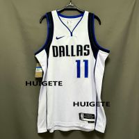 [High Quality]Mens New Original NBA Dallas Mavericks 11 Kyrie Irving Jersey Association Edition White Swingman Heat-pressed