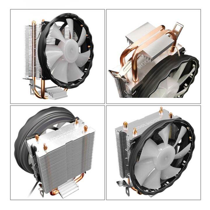 for-coolmoon-12cm-cpu-cooler-cpu-radiator-fan-desktop-computer-host-dual-copper-tube-vertical-fan-4pin-silent-heat-pipe