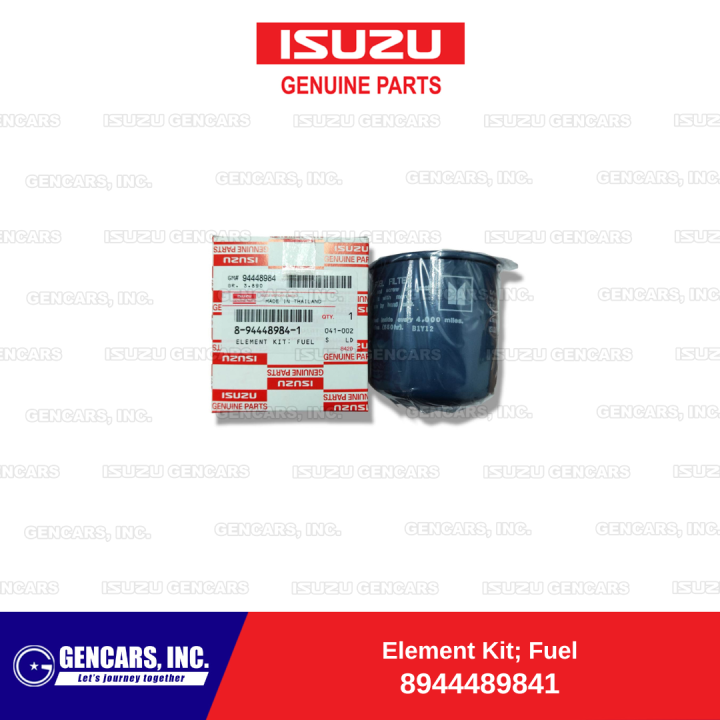 Isuzu Fuel Filter Element Type for Crosswind / NSeries (8944489841) (Genuine Parts) Lazada PH