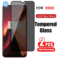 2Pcs Privacy กระจกนิรภัย VIVO Y16 Y02S 5 Y77 Y02 Y15A Y15S Y21S 3S Y20S Y76 0 Y20 Y20i Y11 Y12A Y17 Y15 Y12 V9 Y55 Y21T Y20S G v25