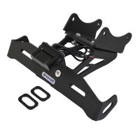 Black Motorcycle LED Light Rear License Number Registration Plate Frame Holder Bracket Tail Tidy Fender Eliminator For HONDA CBR1000RR CBR1000RR-R CBR 1000 RR RR-R SP Fireblade 2017 2018 2019 2020 2021 2022 2023