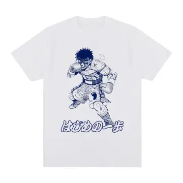 Hajime No Ippo Manga Makunouchi Takamura KGB Graphic T-shirts dos