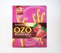 ?Ringko OZO Wafer Roll Strawberry Flavour 100g