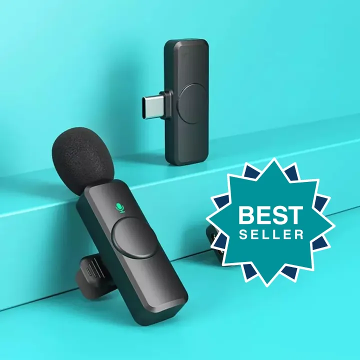 Microphone Bluetooth Wireless Microphone ไมโครโฟนไร้สาย สำหรับต่อ