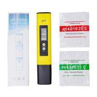 【Free shipping】 Digital PH Meter Tester ความแม่นยำ0.01 Aquarium Pool Water Monitor การสอบเทียบอัตโนมัติ PH Tester Water Purity Test LCD Display