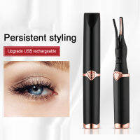 แบบพกพา3โหมดอุณหภูมิ Heated Eyelashes Curling Tool อิเล็กทรอนิกส์ USB Natural Fake Eye Lash Curler อุปกรณ์ความงาม