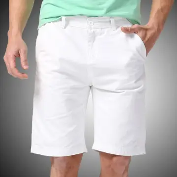 White hot sale bermuda shorts