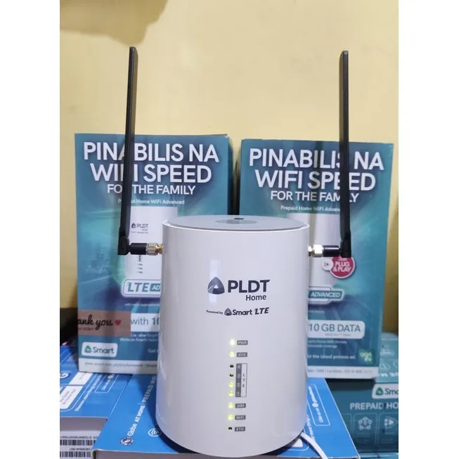 Modified PLDT home prepaid wifi d2k with antenna ports HB Lazada PH