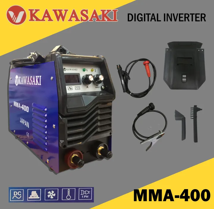 V KAWASAKI WELDING INVERTER MACHINE MMA400 Lazada PH