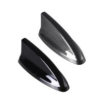 、‘】【； Car Carbon Fiber Pattern Antenna Shark Fin Cover Trim Auto Roof Decorative Aerial Antenna Accessories For Honda Civic 11Th 2022