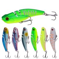 hot！【DT】 Shot Metal VIB 7cm 20g Fishing Vibration Hard Baits Crankbait Wobbler Swimbait Cicada Tackle