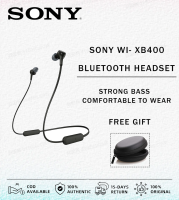 โซนี่ sony WI-XB400/WI-C200/WI-C310 เบสพิเศษไร้สายเฮดโฟนแบบเสียบหูเบสที่แข็งแกร่ง,มีความสะดวกสบายในการสวมใส่,(กล่องเก็บหูฟังฟรี)