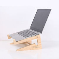 Wood Universal Laptop Stand Cooling Bracket for Notebook Macbook Pro Air IPad Pro Detachable Wooden Holder Mount