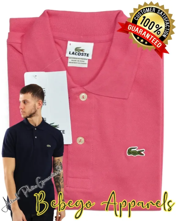 Pengeudlån nyheder Opera LACOSTE POLO SHIRT FOR MEN - HOT PINK - ORIGINAL LACOSTE CLASSIC POLO SHIRT  FOR MEN - REGULAR FIT - LACOSTE MENS POLO SHIRT | Lazada PH