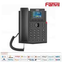 โทรศัพท์ Fanvil X303P 2.4 inch color screen, 4 SIP lines,ใช้งานกับ IP-PBX ,Cloud PBX ของ CAT ,NT รับประกัน 1 ปี ศูนย์ไทย (แทน X1SP)