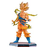 Anime Dragon Ball Son Goku Super Saiyan Figure Action Figure Model Desktop Ornaments Collectibles Models Anime Toys Gift for Kid