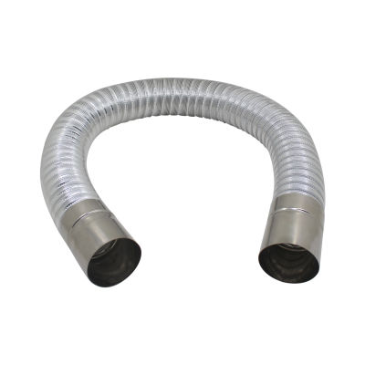 gas water heater stainless steel 60-150mm aluminum strong universal exhaust Car intake extension tube length Fireproof