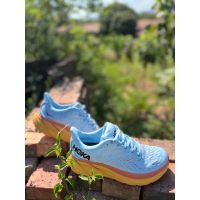 Hot [original] h0ka one one Clifton- 8 shock absorption comfortable running shoes breathable sports shoes Cool Grey blue {free shipping}