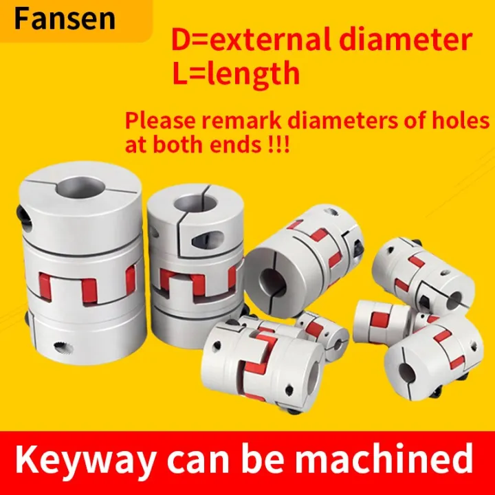 Gs Gr Aluminium Flexible Shaft Coupler Coupling Stepper Motor Coupler